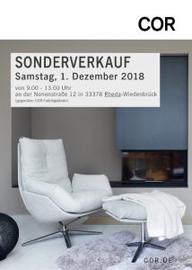 Cor Sonderverkauf Dezember 2018