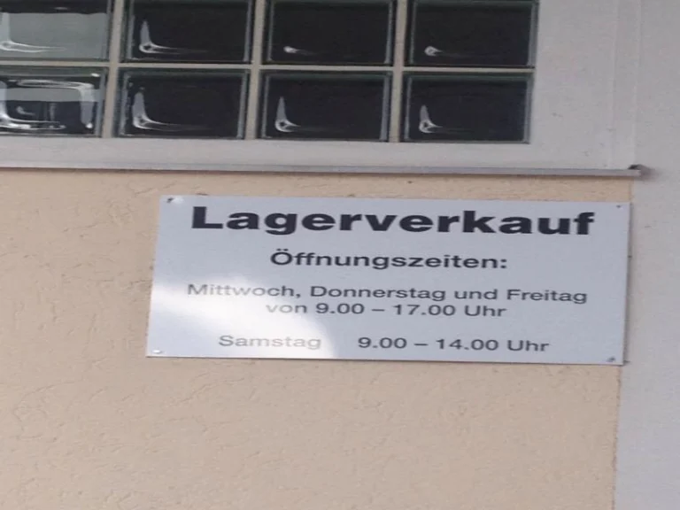Babybutt Lagerverkauf Buttenwiesen