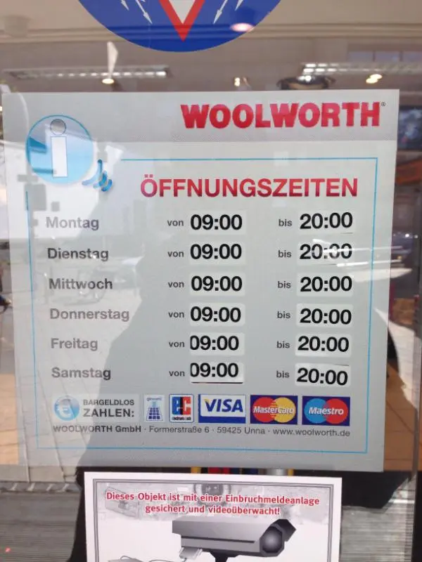 Woolworth Lagerverkauf Neuss