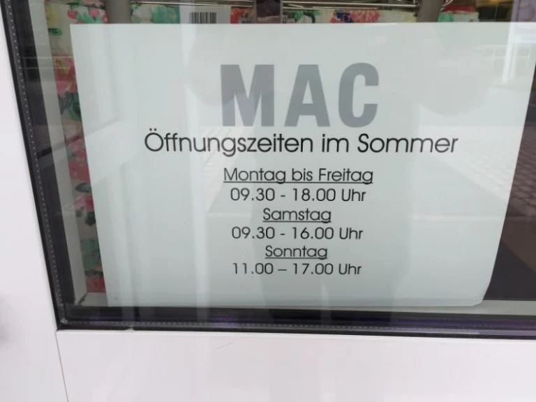 MAC Outlet Schmallenberg