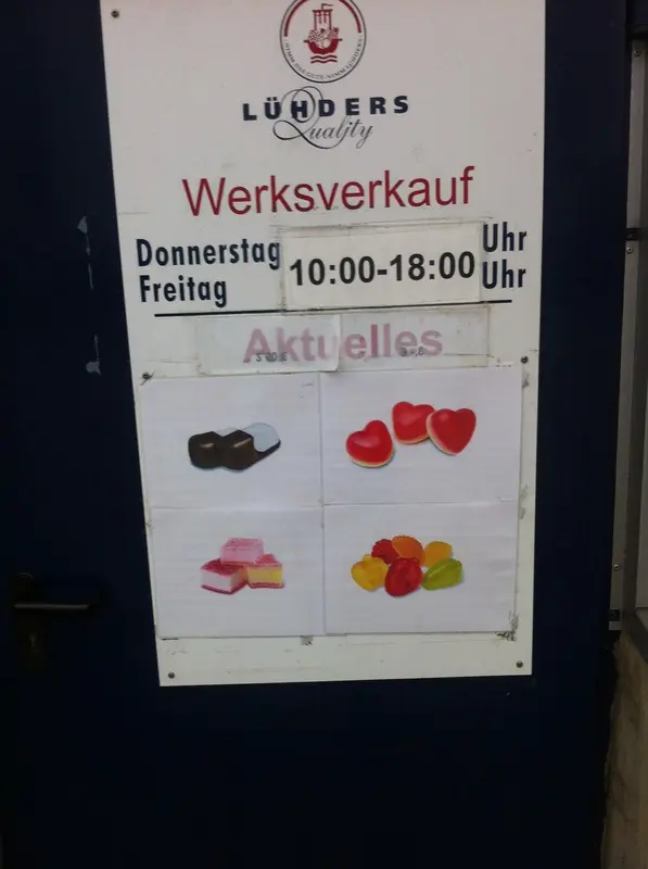 Lühders Fabrikverkauf Stelle