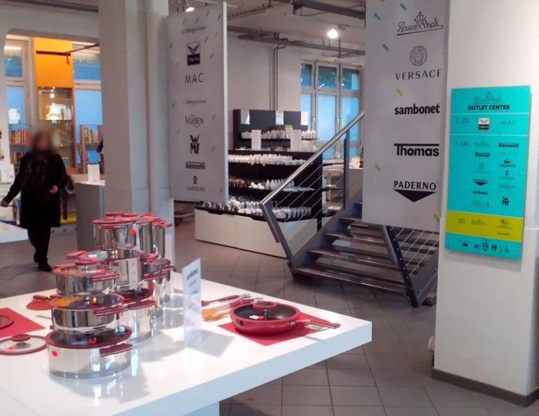 Rosenthal Outlet in Selb