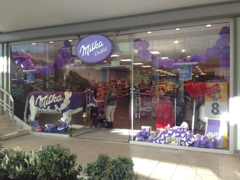 Milka Outlet im Taunuszentrum Sulzbach/Taunus