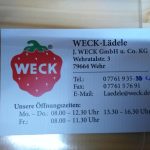 Weck Werksverkauf Wehr