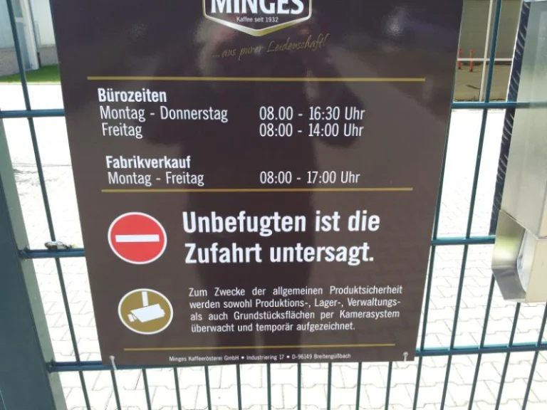 Minges Fabrikverkauf Breitengüßbach